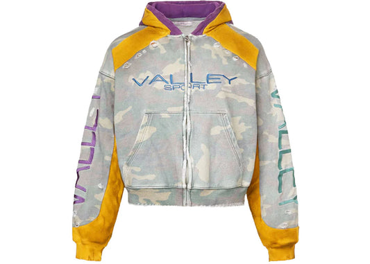 Vale Forever Boiler Room Zip Up Hoodie Multicolor